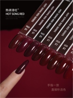 LADAI 2025 Nouveau Kit de Gel à Ongles Série Rouge 24 Couleurs Vente Chaude Mode Sans HEMA Sans TPO Non Toxique Gel UV pour Salon de Manucure Vente en Gros