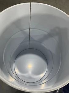 Seau en <span class=keywords><strong>plastique</strong></span> de qualité alimentaire à dessus ouvert de 55 gallons Boîte conique en acier de fer galvanisé de 220 litres pour l'eau et la pâte de tomate - Product Image 4