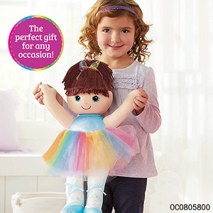 Poupées de ballet en peluche rose de 36 pouces pour filles, jouet modèle pour filles - Product Image 3
