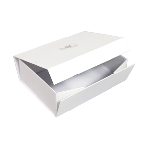Caja Rígida Blanca de Lujo con Base Rosa Pálido y Marca Personalizada "MIO" OEM ODM Empaque de Alta Gama para Accesorios de Belleza y Moda - Product Image 4