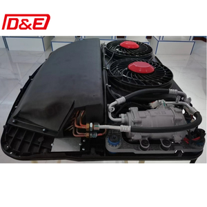 Aire Acondicionado de Techo con Dos Ventiladores para Estacionamiento, 12V 24V CA para Camiones y Autocaravanas, Compresor de Rotor Eléctrico, Climatizador - Product Image 6