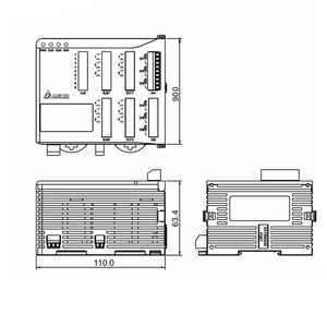 Contrôleur de température numérique DTE10T DTE20T DTE20R 48x48mm à montage sur panneau, contrôle PID pour système de chauffage et de refroidissement industriel avec R - Product Image 2