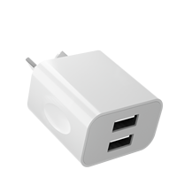 Chargeur mural double USB certifié CE 10,5 W 5 V 2,1 A (prise AU) avec deux ports pour une charge simultanée de tous les appareils mobiles numériques
