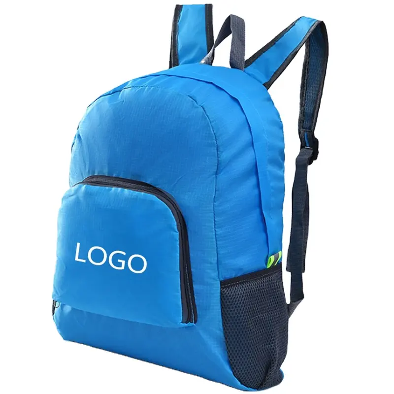 Petit sac à dos pliable en Nylon ultraléger Portable bon marché, sac à dos pliable léger de voyage