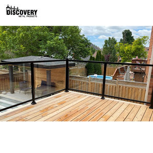 รั้ว<span class=keywords><strong>กระจก</strong></span>ไร้กรอบหรูหราสำหรับตกแต่งภายนอก - Product Image 1