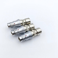 Conector Impermeable de Desconexión Rápida Serie F - Conector Enchufable Resistente a Impactos, Impermeable y Hermético de 1.5F/AF19 Pines para Aviación