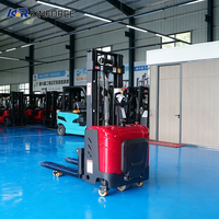 Gerbeur électrique Shandong 1,5 tonne 2 tonnes, gerbeur piéton électrique, gerbeur électrique pour allées étroites