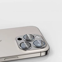 Protection d'écran en verre arrière intégrée avec colle complète pour objectif d'appareil photo iPhone, compatible avec iPhone 17 16 15 14 13 12 Pro Max