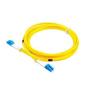 LC UPC -LC UPC Fiber Optical Patch Cord Duplex Mode Single Fiber Optic Jumper Cable SM JUMPER