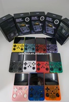 Konsol Game Genggam R36S Layar IPS 3.5 Inci Linux ArkOS Pemutar Game Video Retro Portabel 64G 128G dengan 20000 Game Bawaan