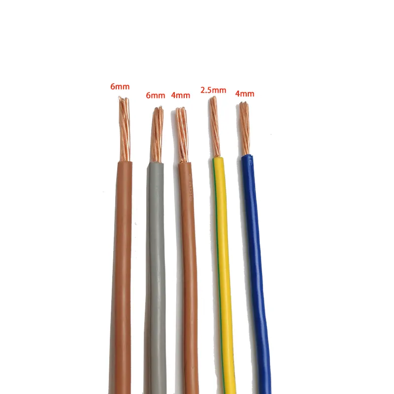 Single core cable copper wire 450/750v BV 1.5mm 2.5mm 4mm 6mm original electric cable and TV power cable house wire