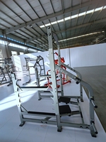Equipo de Gimnasio de Fábrica para Fitness en Casa, Rack de Sentadillas y Banco de Dominadas Comercial, Máquina de Ejercicios