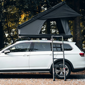 Carpa de Techo Rígida de Aluminio de Lujo para 4 Personas, con Apertura Automática Lateral, Bolsa para Zapatos y Escalera - Product Image 5