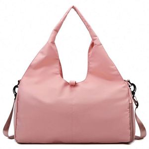 Custom Logo Large Capacity Sports Travel Duffel Tote Sports Weekender Breathable Storage Yoga Mat Unisex Gym <b>Bag</b> With <b>Dividers</b> - Product Image 2