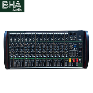 <span class=keywords><strong>Console</strong></span> de mixage audio BHA M16 à 16 canaux, 16 DSP, interface <span class=keywords><strong>d</strong></span>'<span class=keywords><strong>entrée</strong></span> indépendante 6,35 mm et XLR, prix de gros <span class=keywords><strong>d</strong></span>'usine, OEM - Product Image 1