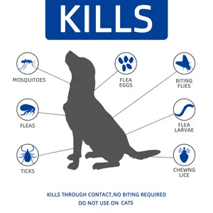 100% natürliche Floh tropfen für Hunde, Formel für ätherische Öle tötet Flöhe, Eier und Larven, kunden spezifische Marke