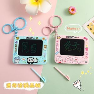 Vente en gros Mini PVC Anime Platine Jeu Porte-clés Nouveauté Prix Jouet pour Enfants Arcade Hamster Palm Tableau D'écriture <span class=keywords><strong>Projecteur</strong></span> Plastique - Product Image 4