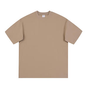 Camiseta Blanca Extra Grande de Algodón Grueso de Alta Calidad para Hombre, Estilo Urbano, con Hombros Caídos, Personalizable con Logotipo - Product Image 4