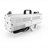 Machine à fumée LED portable 1500W pour événements de mariage et DJ, effet glace sèche, construction métallique, contrôle DMX, réservoir 1,5L pour discothèque