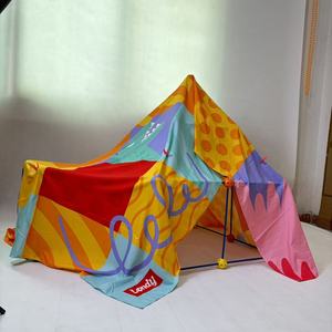 Kit de construction de château et de fort DIY 69 pièces - Jouet éducatif pour construire sa propre tente - Product Image 3