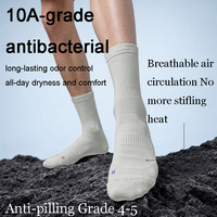 Chaussettes de sport tricotées pour jeunes athlètes – Maintien dynamique, respirantes, antibactériennes, anti-boulochage, bout sans couture – Collection Printemps