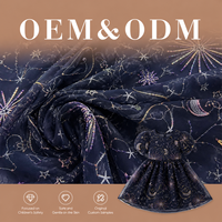 Tissu en maille à sequins et perles personnalisé OEM pour robe de bal et tenue de soirée, matière en tulle souple et dentelle perlée