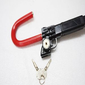 Verrouillage de volant de direction de voiture universel antivol de haute qualité noir solide réglable - Product Image 5