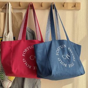 Bolsa de Mano con Diseño Personalizado de Doble Cara, Bordado con Logotipo, Impresión a Todo Color, 40*25*12cm, Gran Venta - Product Image 4