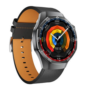 Montre connectée EDS SK8Mini noire et orange avec 3 paires de bracelets, étanche IP68, mode Île dynamique, modes sportifs, affichage permanent - Product Image 1
