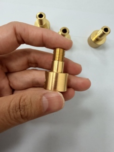 Pièces usinées sur mesure par tournage et perçage CNC, composants en acier inoxydable, acier allié, cuivre, fer, usinage par électroérosion à fil, CNC 5 axes de précision - Product Image 2