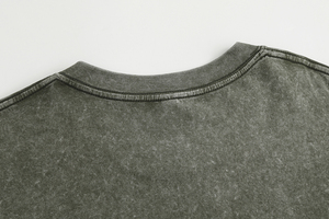 US Custom Logo DTG DTF Men Heavyweight Cotton Blank Oversized Tshirt 100% Cotton Vintage Acid Washed <strong>T</strong> <strong>Shirt</strong> for Men's <strong>T</strong>-<strong>shirt</strong> - Product Image 2