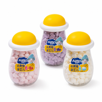Biscuits protéinés probiotiques pour bébés avec haricots 16g, saveur fruitée semi-molle, collation sucrée en carton pour enfants