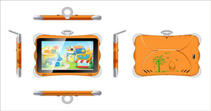 Высококачественный лучший подарок <span class=keywords><strong>Android</strong></span> 7 дюймов 4 ядра HD экран планшет Wifi Планшет обучающий планшет для детей RAM1 + 16 ГБ - Product Image 4