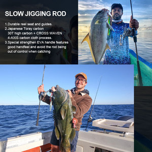 TEASER OCEANUS Offshore Casting FUJI Spiral <strong>Guide</strong> TORAY Carbon <strong>Blank</strong> Slow Jigging <strong>Rod</strong> 1.98m One Section <strong>Rod</strong> Jig Lure <strong>Fish</strong> <strong>Rod</strong> - Product Image 6