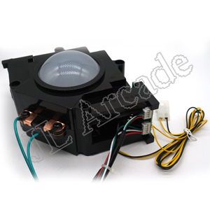 USB/<span class=keywords><strong>PS2</strong></span> 3 ''đường kính chiếu sáng <span class=keywords><strong>Arcade</strong></span> Trackball kinh điển trò chơi Hội Đồng Quản trị cho đồng tiền hoạt động máy - Product Image 2