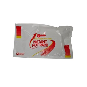 แผ่นประคบร้อนแบบใช้ครั้งเดียวทิ้ง 110F/43C สำหรับบรรเทาอาการปวดและปฐมพยาบาล - Product Image 1