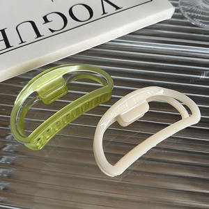 Pinza de Pelo Grande y Gruesa de Acetato para Mujer, Estilo Coreano, Elegante, de Dos Colores - Product Image 4