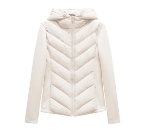 Chaqueta Larga con Capucha para <span class=keywords><strong>Mujer</strong></span> <span class=keywords><strong>de</strong></span> Alta Calidad, Nuevo Estilo Otoño 2024 con Diseño <span class=keywords><strong>de</strong></span> Tira <span class=keywords><strong>de</strong></span> Presión y Empalme - Product Image 3