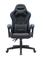 Chaise de jeu de course ergonomique en cuir PVC avec oreillers pour le cou et les lombaires Nouveau style pour le confort et le soutien