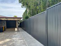 Australische stalen poedercoating geprofileerde Colorbond tuinhekwerk metalen hekpanelen Colorbond hekwerk