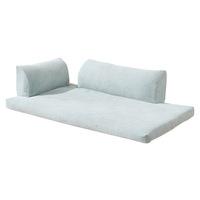 Canapé pour chien et chat en bois massif, écologique, surélevé, lavable, luxe, logo personnalisé, emballage moderne en boîte, lit pour animaux de compagnie, grands chiens, toutes saisons