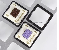 Le corps de l'arbre du clavier mécanique est recouvert de mousse personnalisée poron IXPE EVA tampon interarbre plaque de positionnement repose-pieds