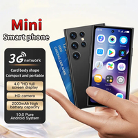 Mini smartphone Android 10.0 de haute qualité, 4 pouces, double SIM, téléphone portable avec longue autonomie, mini téléphone mobile intelligent 3G, OEM