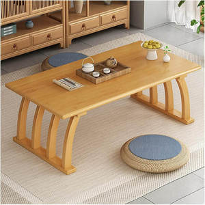 Table basse tatami de style chinois pour <span class=keywords><strong>baie</strong></span> vitrée, table compacte pour balcon ou rebord de fenêtre, table Kang à profil bas pour chambre à coucher - Product Image 4
