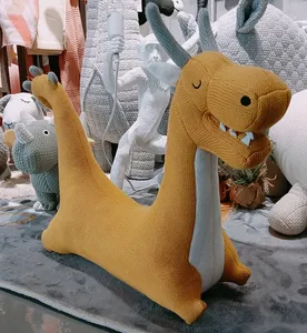 Dinosaurio amarillo en forma de dinosaurio para bebé, diseño exclusivo, juguete para bebé