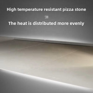 Four à pizza électrique commercial à un seul niveau, en acier inoxydable, avec contrôle numérique de la température, four à pizza réglable - Product Image 5