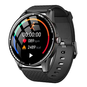 Tws 연결 전화 통화 스포츠 디지털 스마트 시계 피트니스 트래커 내부에 메모리가있는 H6 음악 Smartwatch