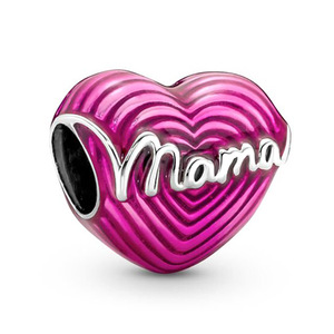 Nuove Perline a Cuore Rosa all'Ingrosso per Creazione di Gioielli, Perline e Charm a Tema Amore per Bracciali, Accessori per Bracciali in Lega Metallica - Product Image 3