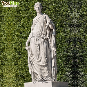 Sculpture classique de la mythologie grecque, grande taille, statue d'Athéna en marbre - Product Image 2