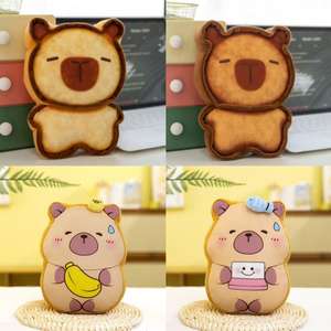 Juguete de peluche personalizable suave y delicado muñeco con relleno de algodón PP, bonito animal capuchino de 8 pulgadas al por mayor - Product Image 2